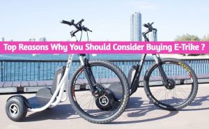 Top Reasons Why You Should Consider Buying E-Trike