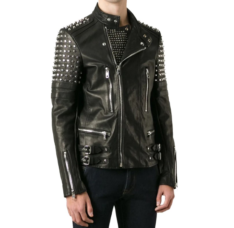 STYLE AND FASHION INSPIRATION WITH MENS STUDDED JACKET