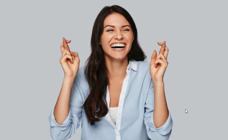 Stock photography - Crossed fingers