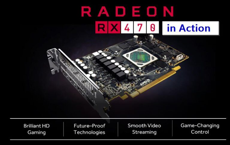 AMD Radeon RX 470 in Action