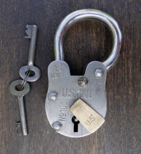 The Vintage Skeleton Key Locks Charm to be Extracted