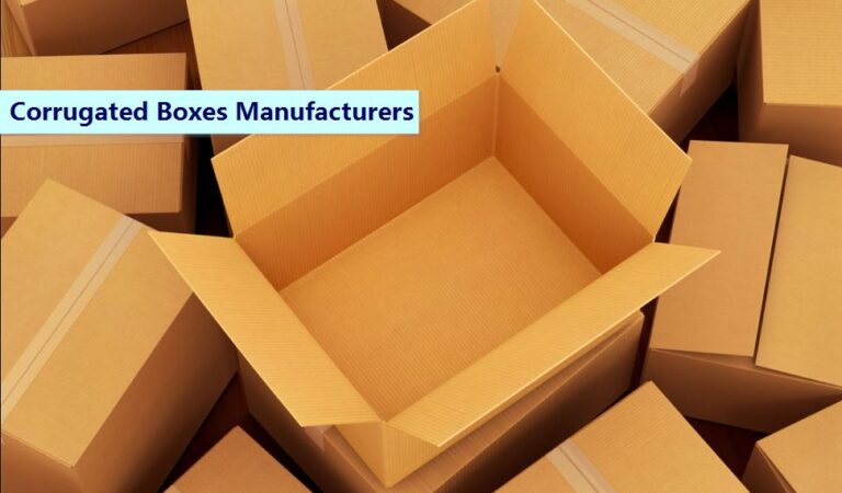 Corrugated Boxes Manufacturers