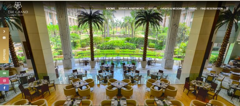 The Grand New Delhi 5 Star Hotels in Vasant Kunj and Luxury Hotels in New Delhi