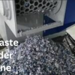 solid waste shredder machine