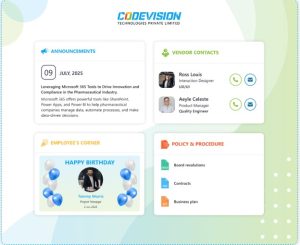 cv intranet portal pro sharepoint modern dashboard