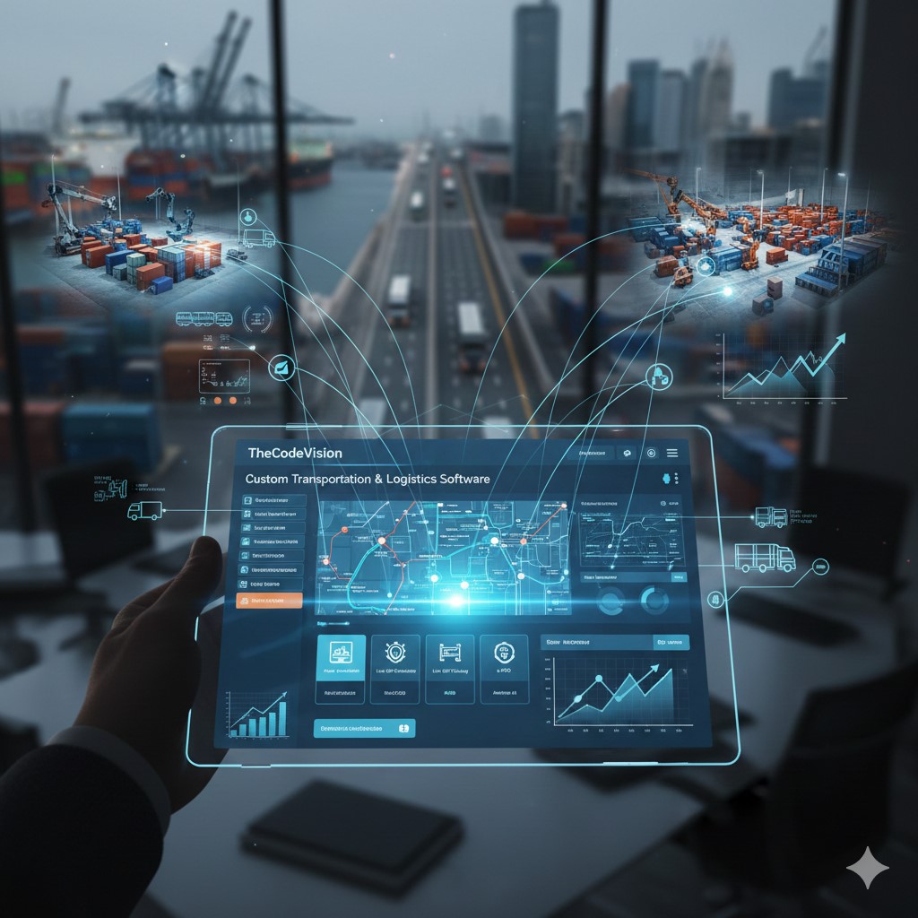 digital transformation transportation logistics modern supply chain