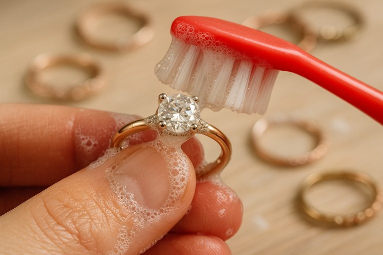 smart tips cleaning gold diamond jewelry safely