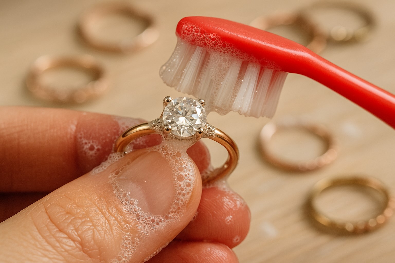 smart tips cleaning gold diamond jewelry safely