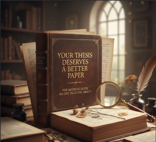 thesis archival paper guide acid free comparison