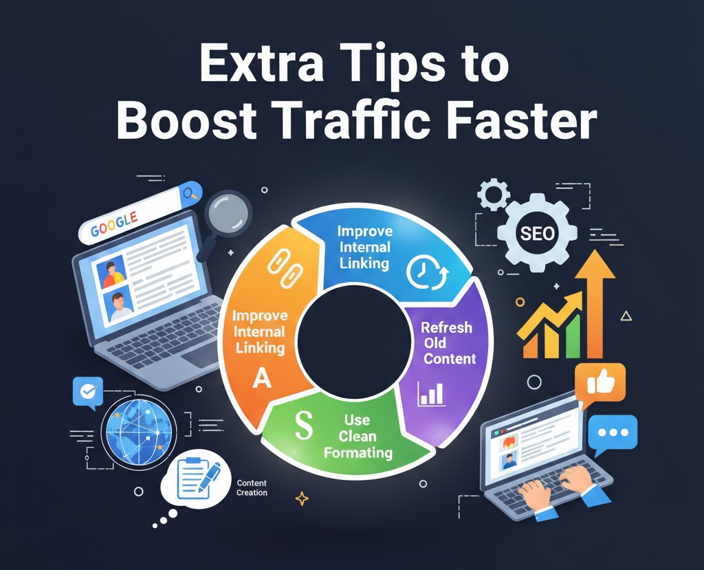 Extra Tips to Boost Traffic Faster