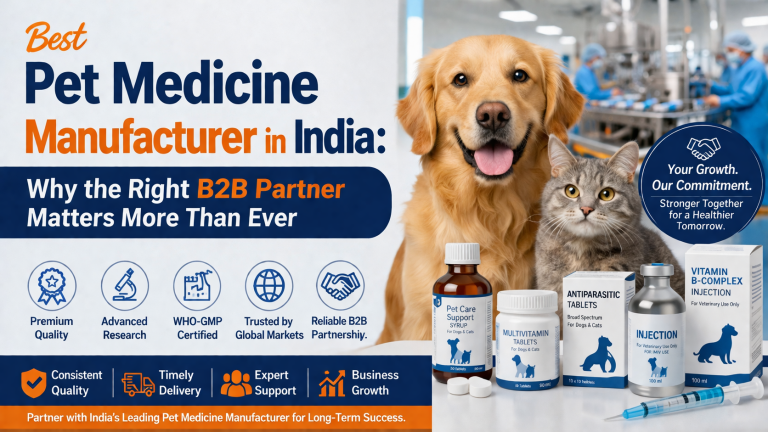 Pet Medicine Manufacturer in India