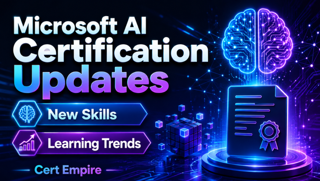 Microsoft AI Certification Updates