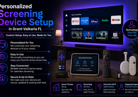 Personalized Screening Device Setup in Grant-Valkaria FL