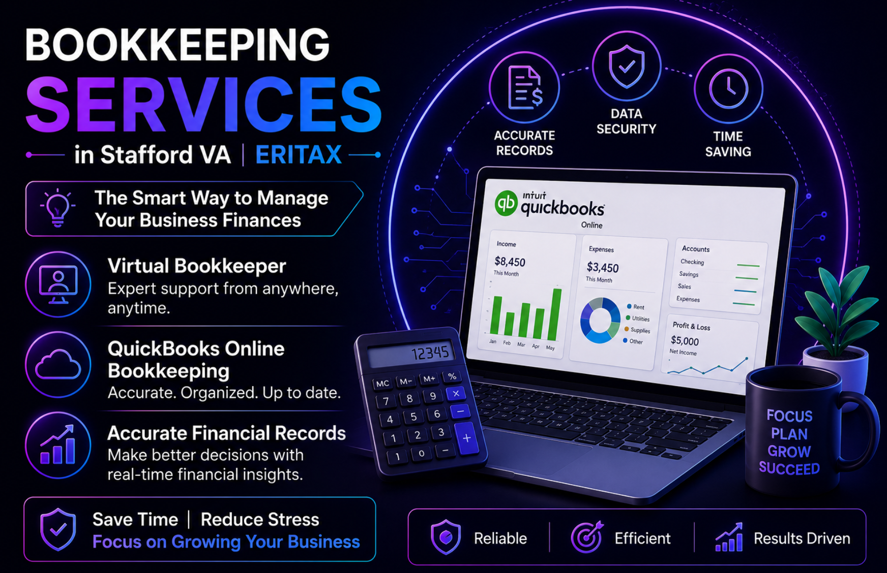 Bookkeeping Services in Stafford VA