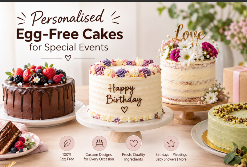 Personalised Egg-Free Cakes