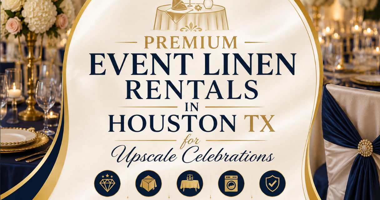 Premium Event Linen Rentals in Houston TX