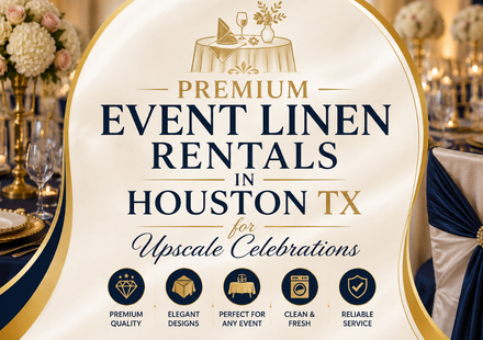 Premium Event Linen Rentals in Houston TX