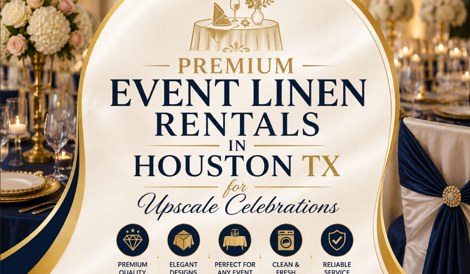 Premium Event Linen Rentals in Houston TX
